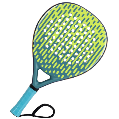 Logo OEM Carbon Fiber Eva Core Padel Tennis Racket OEM Paddel Racket door WOOWAVE