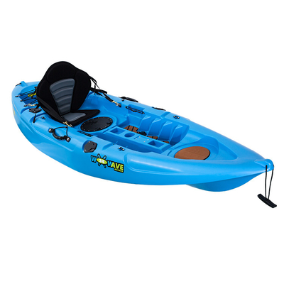 Gepersonaliseerde kleuren en enkelvoudige visserskajak voor het varen gemaakt van LLDPE/HDPE materiaal