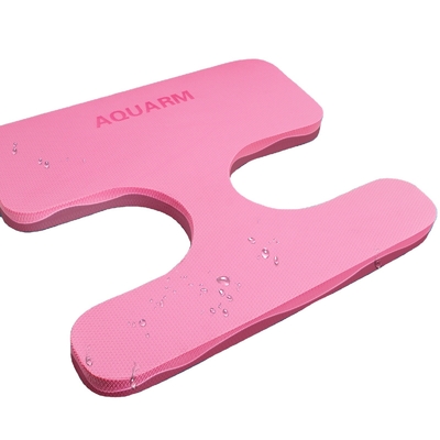 Opvouwbare roze TPE zwembadvlotten voor kinderen Woowave Design Zwemwaterzadel