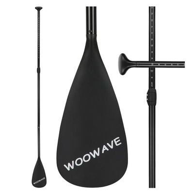 Woowave Carbon Fiberglass Stand Up Sup Paddle met 13.625kgs/30lbs kartonnen gewicht