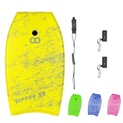 Soft Surfboard voor watervermaak Rijder Hoogte 2'-4' 60cm-120cm Geel Avontuur