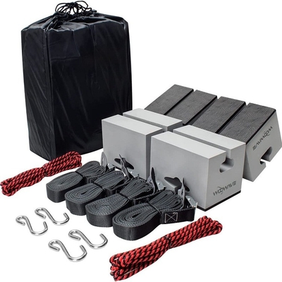 WOOWAVE Deluxe Soft Foam Block Canoe Carrier Kit voor meren en rivieren Makkelijk te installeren