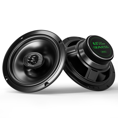 Set van 2 Full Range Coaxial Car Speakers met 6.5 inch Subwoofer en 1500Hz Tweeter