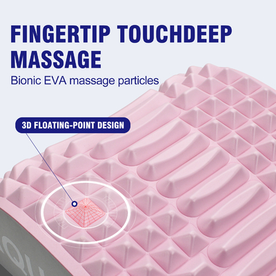 Multifunktioneel roze OEM-yoga-kussing voor lumbale tractie en rugpijnverlichting
