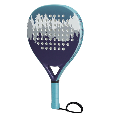 26cm Gezicht Grootte WOOWAVE Carbon Fiber Custom EVA Memory Core Beach Padel Tennis Racket