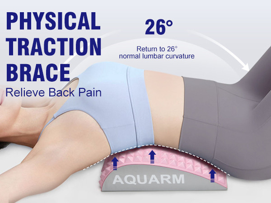 Revolutioneer je ruggezondheid met Woowave Soft Foam Back Stretcher 9.6*11.7*3.5 inch
