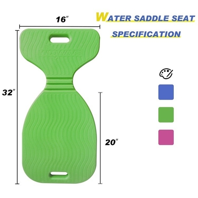 Lichte waterzadel voor waterfitness en zwembadvlot 80cm XPE Packge Gewicht