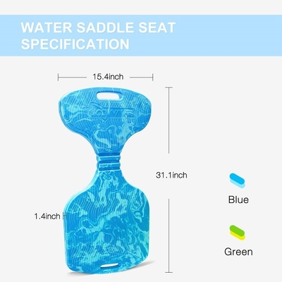 Zwembad Floating Seats BLUE 31.1*15.4*1.4' EVA Foam Saddle voor volwassenen en kinderen