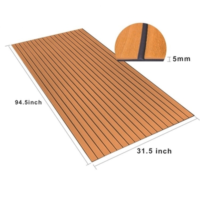 Moderne design stijl boot vloer op maat Ultralight Non-Slip EVA Foam Mat Plaat