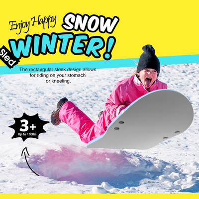 Ervaar comfort en duurzaamheid met alle berg sneeuw slee Duurzaam XPE schuimmateriaal