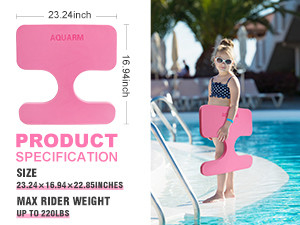 WOOWAVE OEM Water Saddle Floating Kick Board Kids' EVA Foam Swim Board voor training