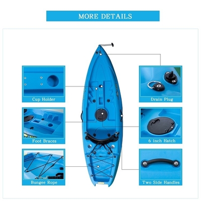 Kayak Pesca Canoe Kayak Canoe Boat Vissen Vermaak Vrije tijd met standaard kenmerken