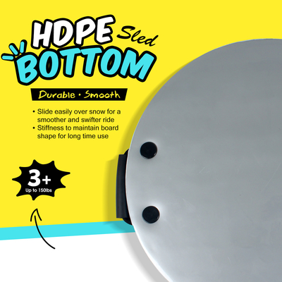 Soft Foam Snow Sled Woowave Custom 21 Inch Outdoor Snow Scooter voor kinderen
