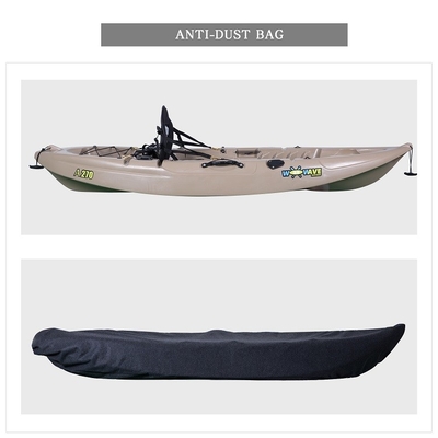 1 persoon WOOWAVE Canoe Kayak Zeil voor paddelaars Max 1 laadvermogen 130kgs/287lbs