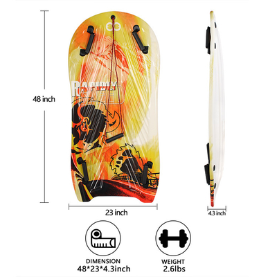 Ervaar de vreugde van sneeuw met Woowave Lightweight PE Core Foam Sled Kids Snowboard
