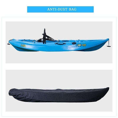 Gepersonaliseerde kleuren en enkelvoudige visserskajak voor het varen gemaakt van LLDPE/HDPE materiaal