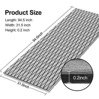 Yacht Boat Decking Faux Teak Sheet Marine Mat gemaakt van EVA Foam met een dikte van 6 mm