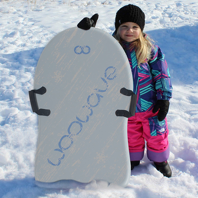 Gepersonaliseerde 36 inch skiplank sneeuw slee van schuim voor alle berg avonturen