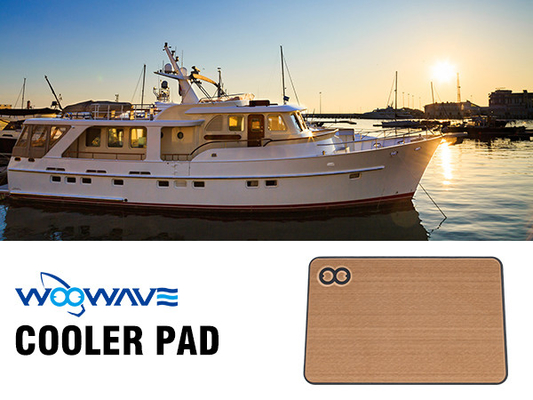 Grijs Hout Kleur Custom Marine EVA Foam Cooler Traction Pad voor Cooler Box Mat Camping