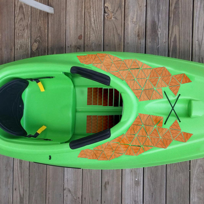 6 mm EVA dikte Fish Tail Pad voor surfaccessoires en kitesurfplankdekken