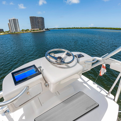 Grijs Aangepaste EVA zelfklevende vloer Boat Decking Sheet Deck Matten voor boot L 36in*W 16in*H13mm