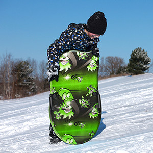 Rider Gewicht 180-200lbs 36 Inch Duurzaam XPE Schuim Sneeuw Slee voor Winter Outdoor Sport