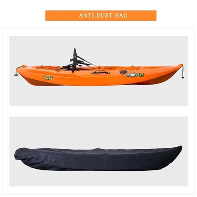 270*78*40cm HDPE Plastic Transparent Canoe/Kayak voor watersport en visserij