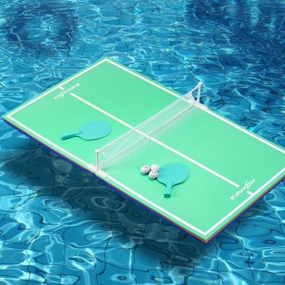 EVA Foam Floating Table Tennis Folding Game Table 10KGS Packge Gewicht voor waterspellen