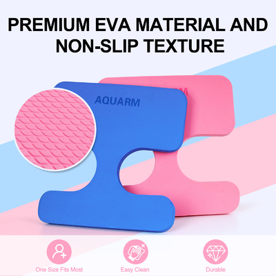 Opvouwbare roze TPE zwembadvlotten voor kinderen Woowave Design Zwemwaterzadel