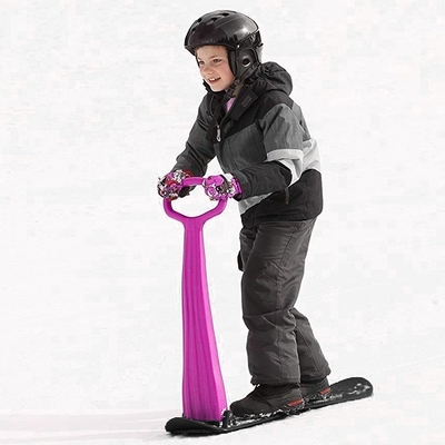 36' Boordlengte Lichte vouwbare sneeuwscooter voor kinderen Duurzame sleeën
