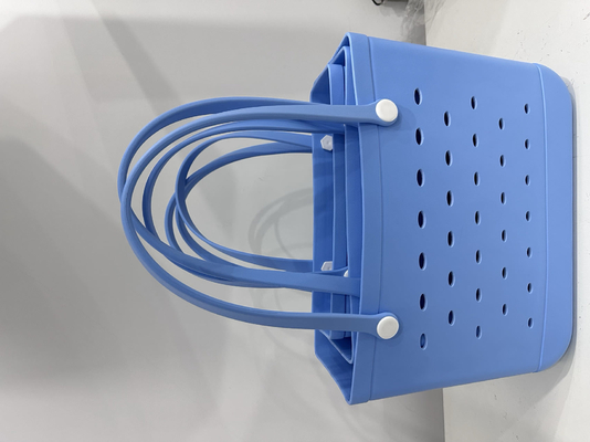 EVA strandzak voor de zomer Custom grote capaciteit totes zakken in duurzaam siliconen materiaal