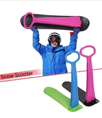 Plastic Snow Sled Scooter Opvouwbaar Ski Snowboard voor wintersport 36*32*10 inch Grootte