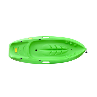 Zit op de top kajakboot kano vissen roeiboot voor kinderen vissen stok houder kleuren blauw