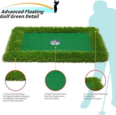 Verander je zwembad in een golfbaan met Woowave EVA Floating Green Mat Game Set