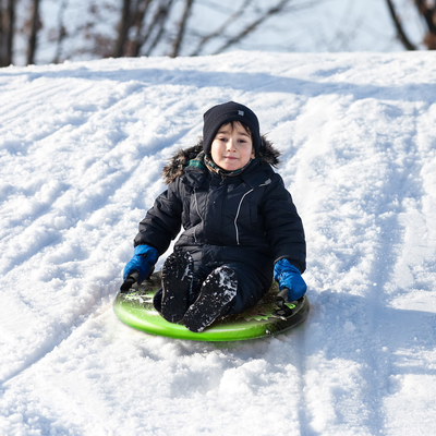 Winter Fun Foam Printing Snow Sled 21 inch Item Size High Density PE Core Foam Sleds
