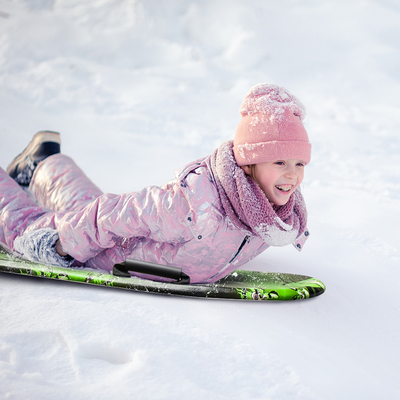 Sneeuwslee met handvat en aangepaste kleur Makkelijk te dragen HDPE bodem 36 inch PE Foam Core