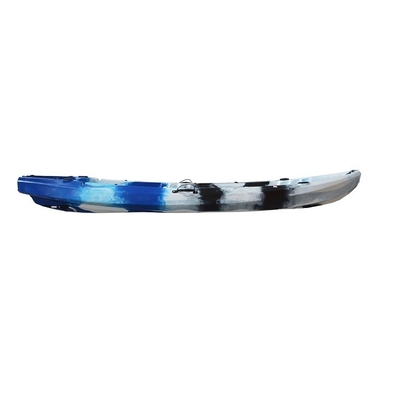 Dubbele vissers kano/kajakboot met visstokhouders camouflage of op maat