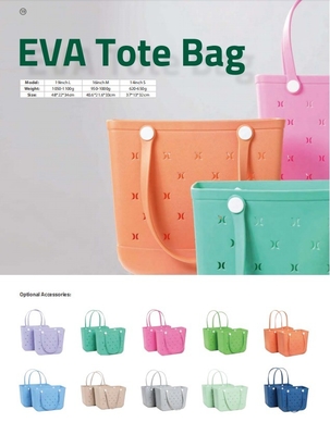 EVA Handtas Tote Bogg Bag voor het strand Woowave Manufacture Custom Duurzaam