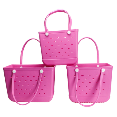 Strandhandtas moet hebben WOOWAVE waterdicht EVA Tote met rubber schuim en siliconen materiaal