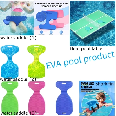 Pool Training Kickboard voor kinderen Float Shark Fin EVA Blauwe riem Accessoires