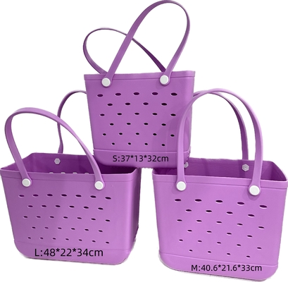 Strandhandtas moet hebben WOOWAVE waterdicht EVA Tote met rubber schuim en siliconen materiaal