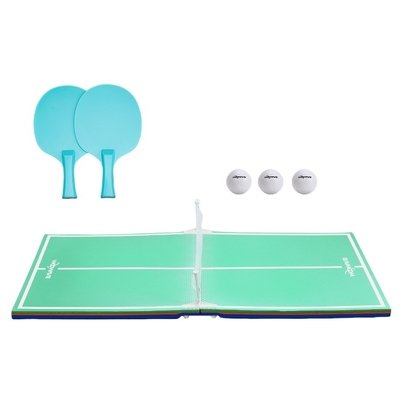 OEM-logo 2024 Water Play Game Set Float EVA Pingpong tafels Tennis voor buitenzwembad Plezier