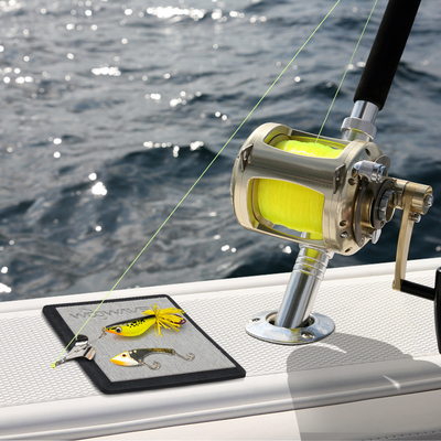 Dikte onder de 10 mm WOOWAVE Custom waterdicht vishaakpad voor vissersliefhebbers