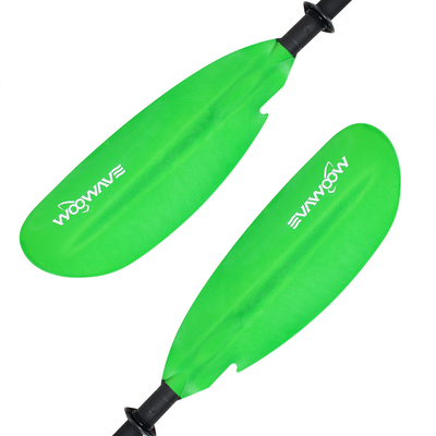 Zilk logo 2 secties Aluminium glasvezel lichtgewicht Paddelen kajak Paddelen door Woowave