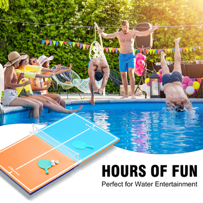 Kleur EVA Soft Surface Float Pingpong tafel voor waterspelletjes Nettogewicht kg 3