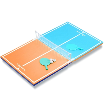 Zwem zwembad partij spel set vouwbare drijvende pingpong tafel en Paddel diameter 1,57 inch