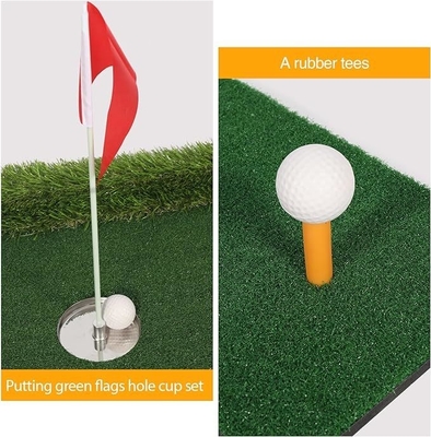 Poolgolfspelletjes Floating Golf Groen voor zwembad Groen Accessoires 1* Roestvrij Hole Cup