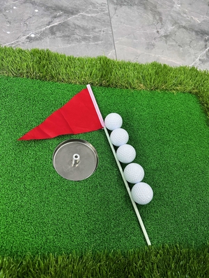 Poolgolfspelletjes Floating Golf Groen voor zwembad Groen Accessoires 1* Roestvrij Hole Cup