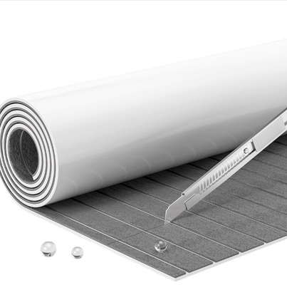 Grey Woowave EVA Boat Deck Sheet Board Yacht Accessoires 5MM Foam Decking Flooring Matten met zelfklevend