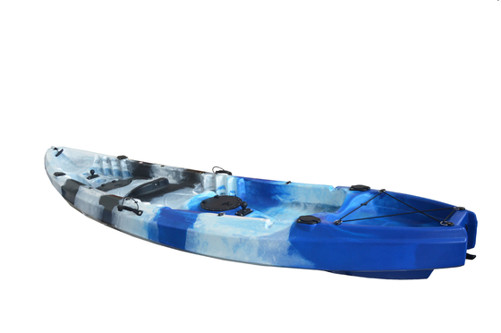 Woowave 2 personen Vissen Kajak HDPE Zit op de top Kajak Kanoe 370*87*33cm Pakketgrootte